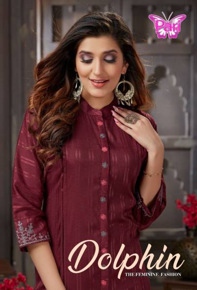 Dolphin By Pari Fancy Rayon Summer Wear Kurti Collection